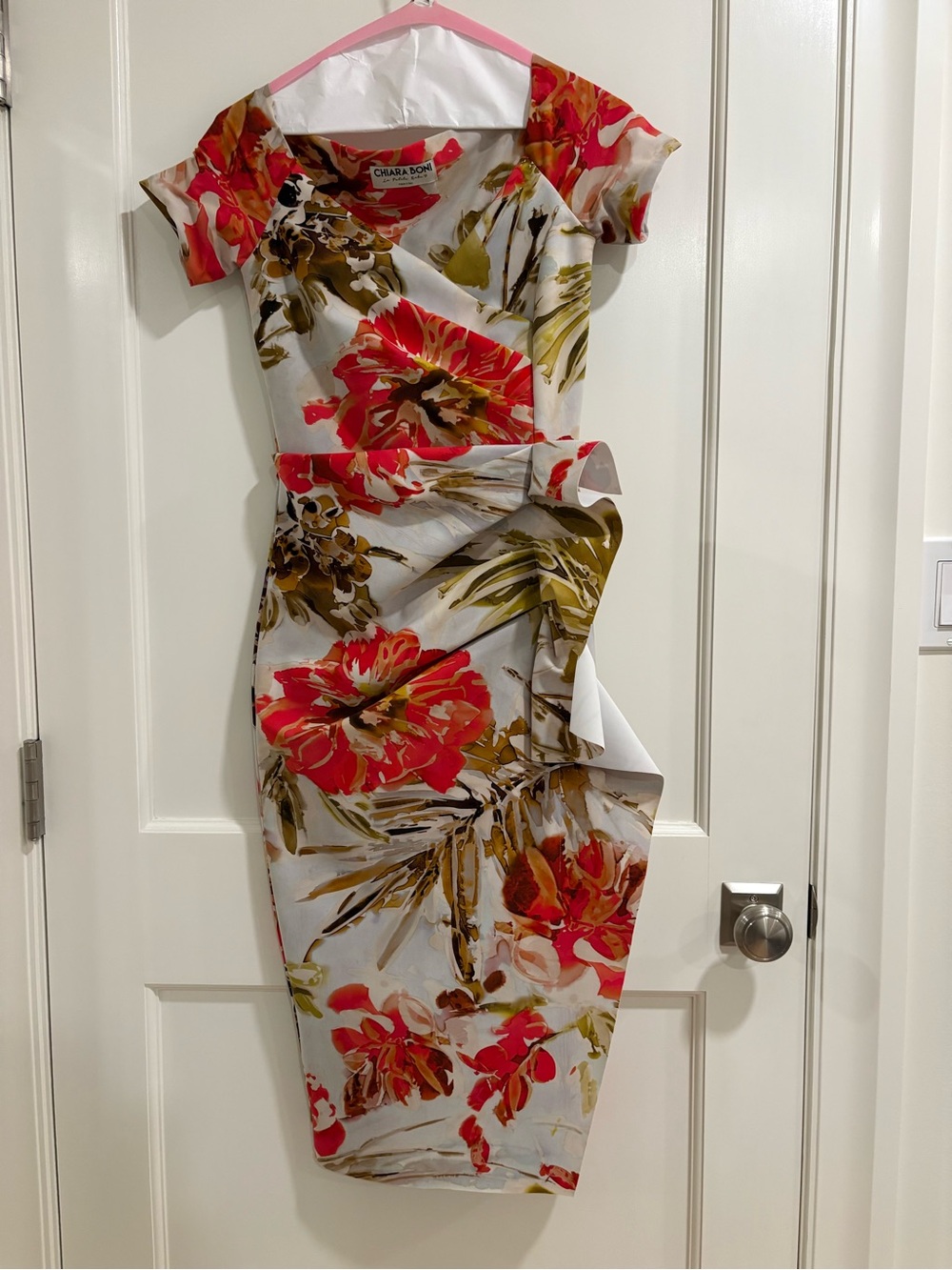 Chiara Boni La Petite Robe Silveria Dress. Size 42 (US6)